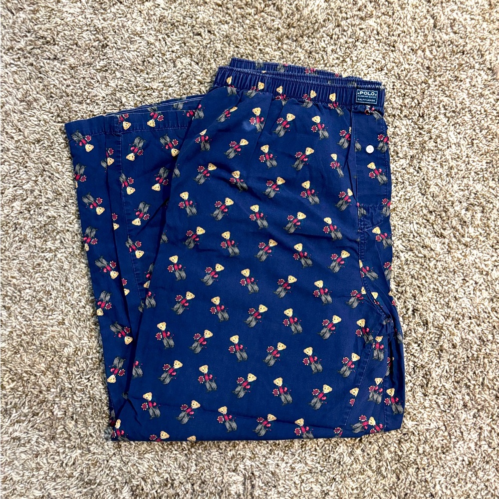 Vintage Polo by Ralph Lauren bear boxer pants